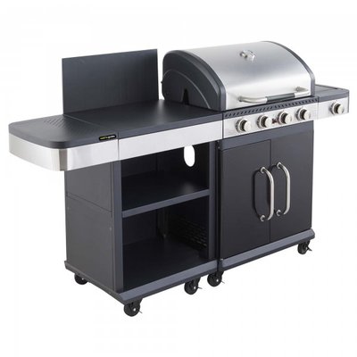 Barbecue Gaz et desserte, FIDGI 4 COOK IN GARDEN