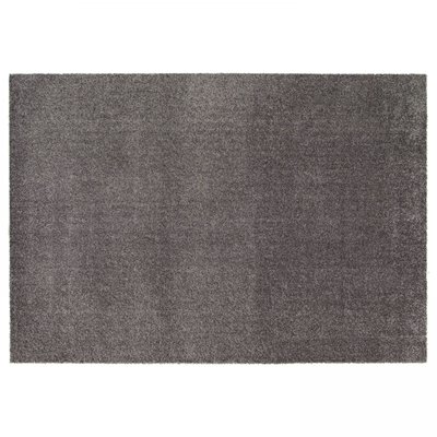 Tapis uni à poils longs en polypropylène OVIALA