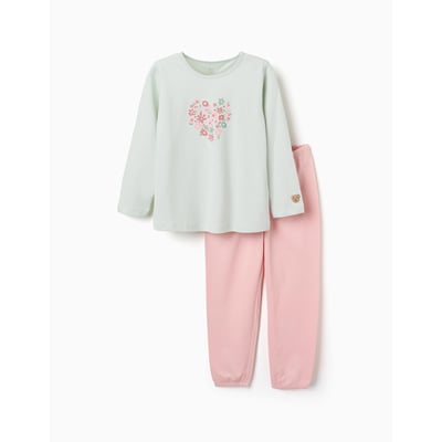Pyjama à manches longues et imprimé fleurs ZIPPY