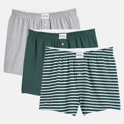 lot de 3 caleçons en jersey LA REDOUTE COLLECTIONS