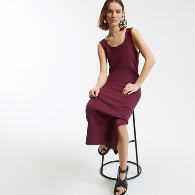 Maxivestido ajustado sin mangas LA REDOUTE COLLECTIONS