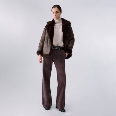 Pantalon en velours a côtelé LIU JO