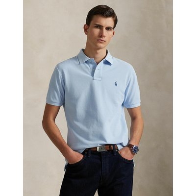 Polo dritta custom fit in maglia piqué POLO RALPH LAUREN