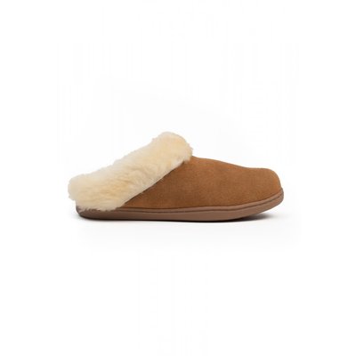 Chaussons en daim et laine SHEEPSKIN MINNETONKA