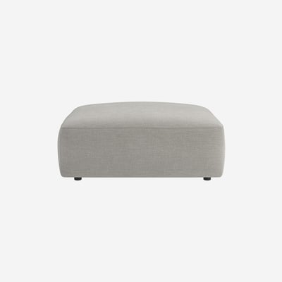 Repose-pieds tissu acrylique CREMI HABITAT