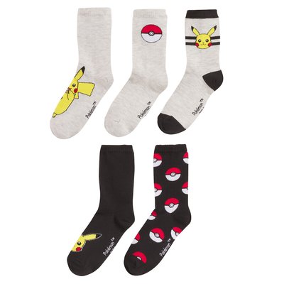 5 Paar Pokemon-Socken POKEMON