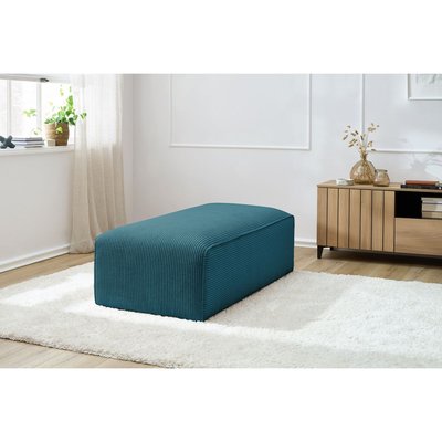 Pouf velours côtelé, MEGEVE BOBOCHIC