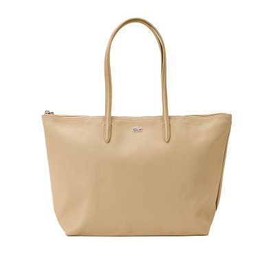 Handtas in piqué stof met ritssluiting L1212 LACOSTE