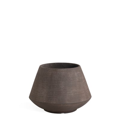 Cache-pot décoratif en ciment H40 ZEN SIA DECO