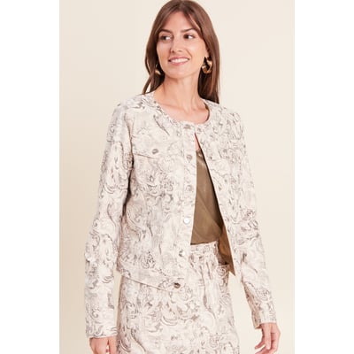 Veste cintrée réversible manches longues BREAL