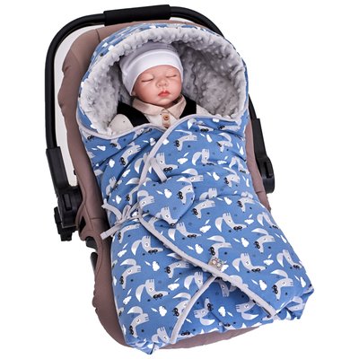 Couverture enveloppante réversible et multi-usage, SUPER LOUP SEVIRA KIDS