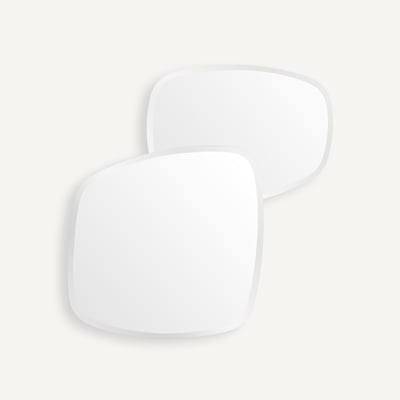 Miroir asymétrique double, hauteur 67,8 cm, NELLA AM.PM