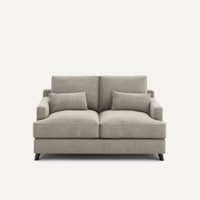 Canapé compact 2 places velours chenille, Alwine AM.PM