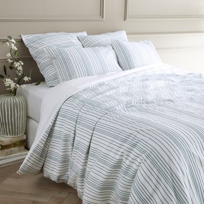 Housse de couette en percale de coton lavée, Roma AM.PM
