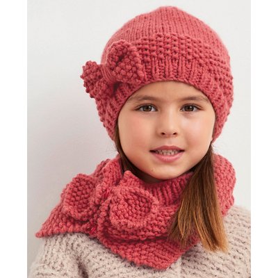 Kit Tricot Bonnet Echarpe Laine Kendra PHILDAR