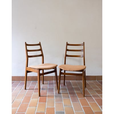 Paire de chaises scandinaves Alma N°1791 - Bon état DEBONGOUT
