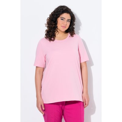 T-shirt en coton bio. Col rond et manches ULLA POPKEN