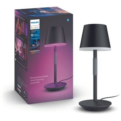 Lampe connectée HUE W&C GO Noir PHILIPS
