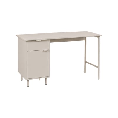 Bureau décor bois et métal 1 tiroir 1 porte ELLIE SWEEEK
