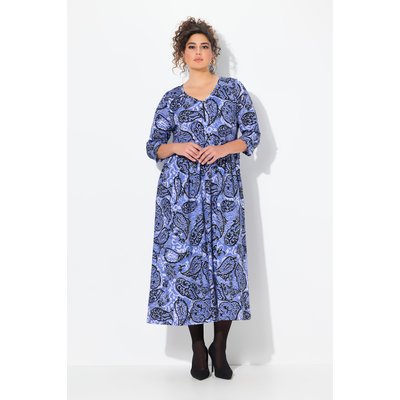 Robe, Motif Paisley, Coupe A-Ligne ULLA POPKEN