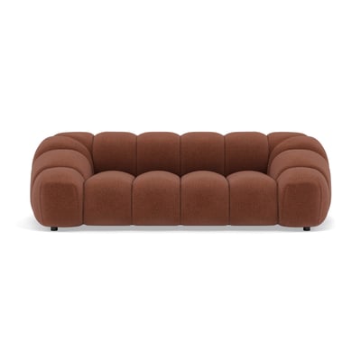 Canapé en velours texturé style contemporain, AVA LISA DESIGN