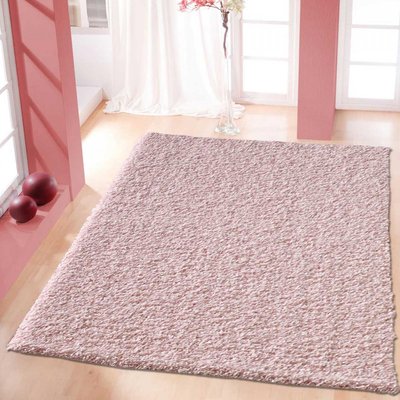 Tapis shaggy tissé motif uni SG LOCA UN AMOUR DE TAPIS