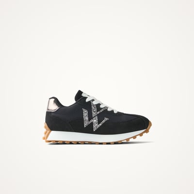 Baskets monogramme à lacets avec semelle running Mini FLOW Initials VANESSA WU