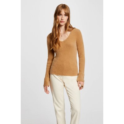 Pull col V en fine maille MORGAN