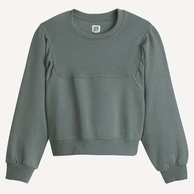 Sweatshirt mit Rundhalsausschnitt LA REDOUTE COLLECTIONS