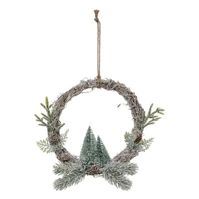 Couronne de Noël à LED sapin D23cm FEERIC LIGHTS & CHRISTMAS