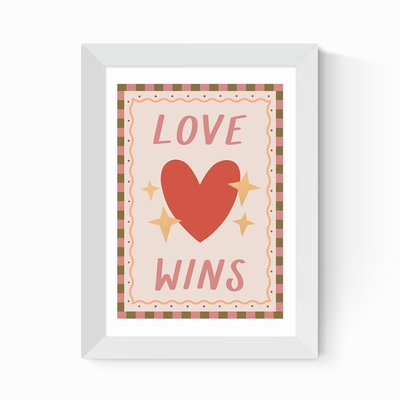 Love Wins by Kid of the Village EAST END PRINTS