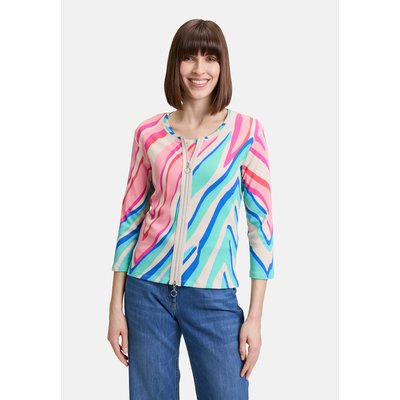 Cardigan façon t-shirt de texture côtelée BETTY BARCLAY