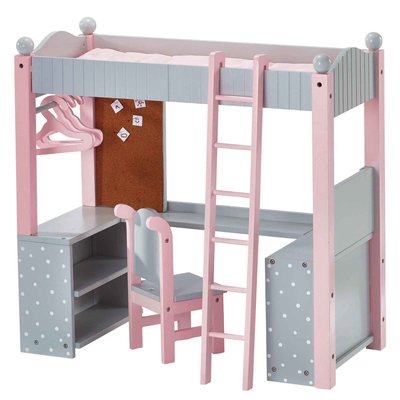 Lit Superposé Poupée POLKA DOTS PRINCESS TEAMSON KIDS