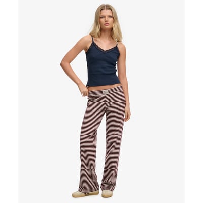 Pantalon Athletic Essentials Rayé Coupe Ajustée SUPERDRY