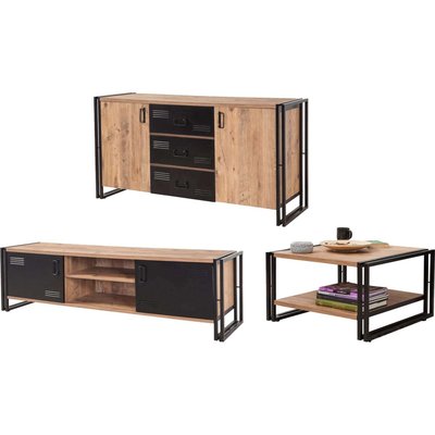 Ensemble meubles de salon en aggloméré Cosmo HANAH HOME