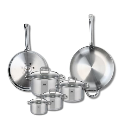 2 poêles 28/32cm + 4 faitouts 12/14/16/20cm PROFI CITRIN ELO
