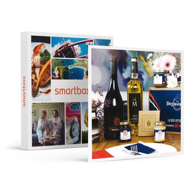Coffret La Fourchette spécial rugby de 8 produits du terroir livrés à domicile - SMARTBOX - Coffret Cadeau Gastronomie SMARTBOX