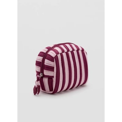 Trousse de toilette imprimée rayures MANGO TEEN