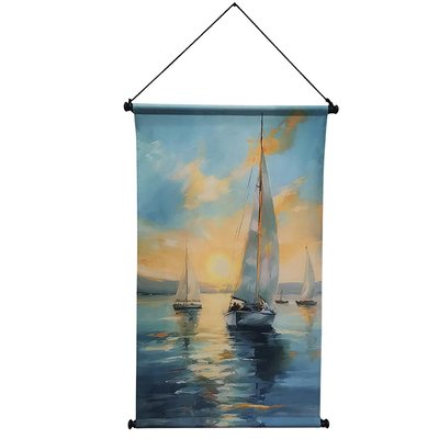 Toile kakemono voiliers 60x90 cm PIER IMPORT