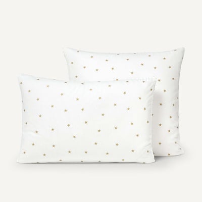 Taie d'oreiller percale coton biologique, Stella AM.PM
