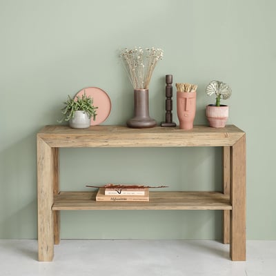 Console en bois de teck recyclé 120 cm  CARGO BERAH GETAH