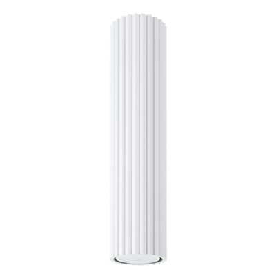Plafonnier Aluminium Blanc GU10 1 Karbon 30 EDEN