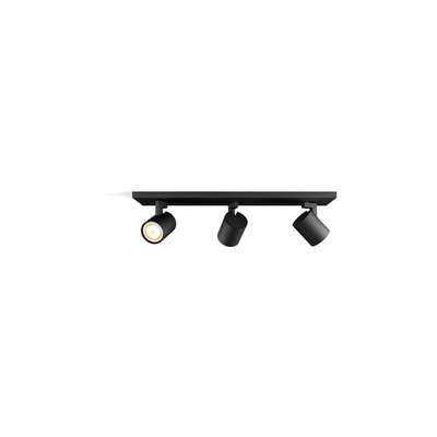 Spot Connecté 3 Têtes - Philips Hue - Runner 3 X 5,5w Et Télécommande Noir PHILIPS