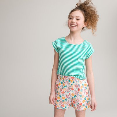 Shorts mit Allover-Druck, Motiv Früchte LA REDOUTE COLLECTIONS