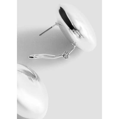 Boucles d'oreilles rondes volume MANGO