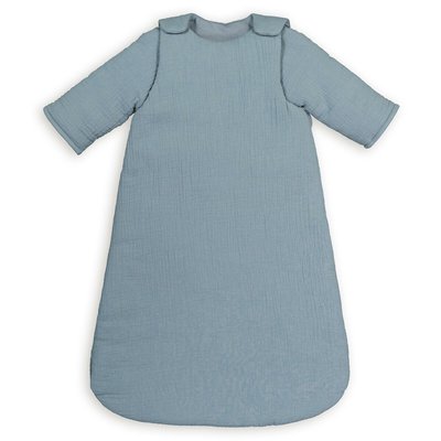 Kumla 100% Cotton Muslin Sleep Suit with Removable Sleeves LA REDOUTE INTERIEURS