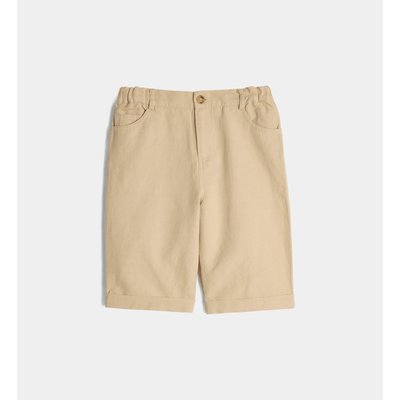 Short Droit Barnabe En Coton Et Lin CADET ROUSSELLE