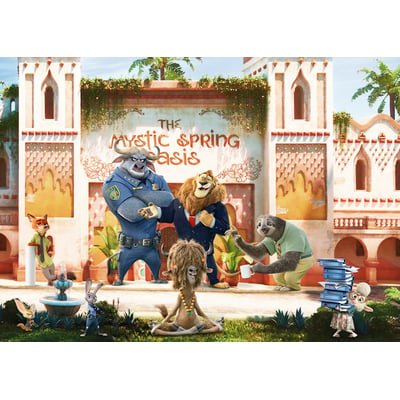 Papier peint Komar - Zoomania - 350 x 250 cm HEXOA