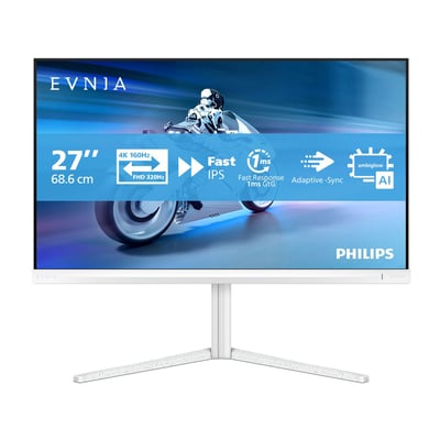 Ecran PC Gamer Evnia 27M2N5901A 27" 4K 320Hz Fast IPS HDR 400 HDMI 2.1 USB-C 65W Ambiglow PHILIPS