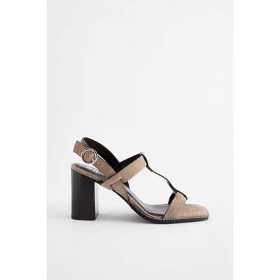 Sandales talon carre La Redoute